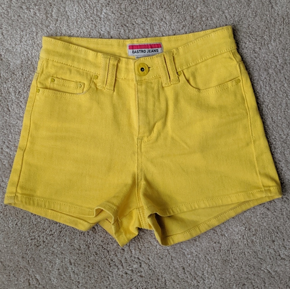 Castro High Waisted Jean Shorts